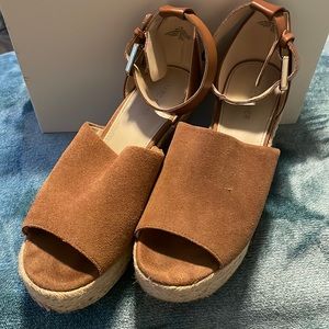 Marc Fisher Tan Espadrilles